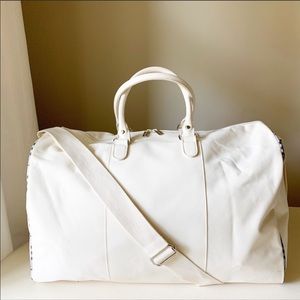 Burberry - Weekender Off White Carry-On Bag